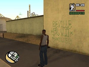 Create meme: graffiti gta san andreas, grand theft auto: san andreas, graffiti gta sa