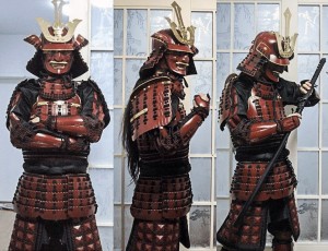 Create meme: armor of the samurai