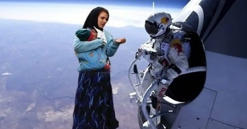 Create meme: memes gypsies in space, Gypsy in space, Gypsies in space