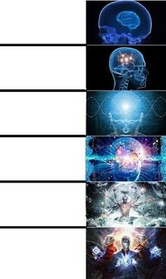 Create meme: the overmind meme, the overmind meme template, supermind cosmos meme