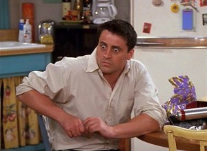 Create meme: friends Joe, meme from the television show friends Joe, Joey Tribbiani