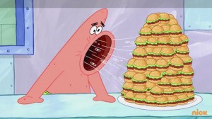 Create meme: Patrick, patrick, burgers of sponge Bob photos