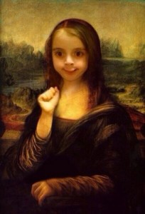 Create meme: monalisa, mona lisa, Mona Lisa