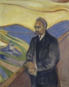 Create meme: Munch the artist, Nietzsche Munch, Munch's portrait of Nietzsche