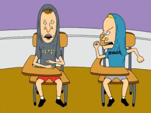 Create meme: Beavis and Butthead