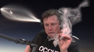 Create meme: Elon musk smokes weed, Elon musk smokes