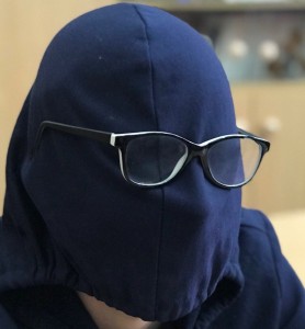 Create meme: Balaclava Balaclava, the robber in the hood, glasses