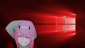 Create meme: zero two, franxx zero two, franxx