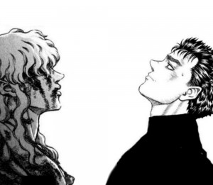 Создать мем: томас махони, berserk, манга