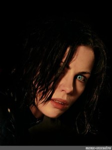 Создать мем: другой мир, kate beckinsale underworld, кейт бекинсейл другой мир 2003