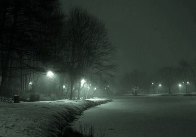 Create meme: night snowfall, winter night, snow at night