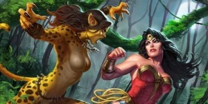 Создать мем: wonder woman cheetah film, wonder woman cheetah, marvel gallery savage land rogue