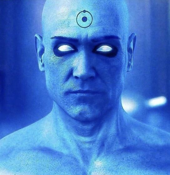 Create meme: doctor manhattan, John osterman Dr. manhattan, Billy Crudup Dr. Manhattan