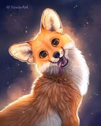 Create meme: poco x3 pro, cute fox art, beautiful Fox