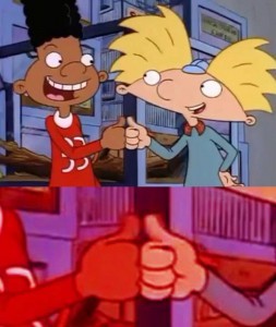 Create meme: Helga Hey Arnold