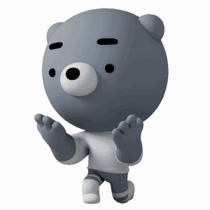 Create meme: the bear Emoji GIF love, Emoticon ;), animation