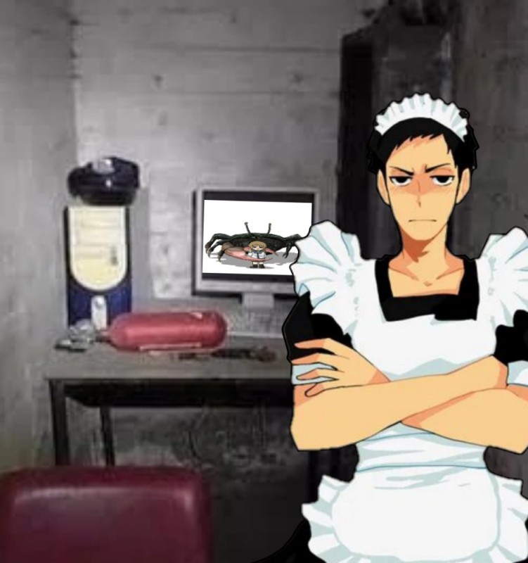 Create meme: the maid, anime characters