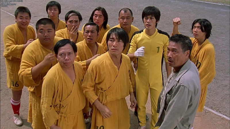 Create meme: Shaolin soccer, Stephen Chow killer football, Jackie Chan's killer football