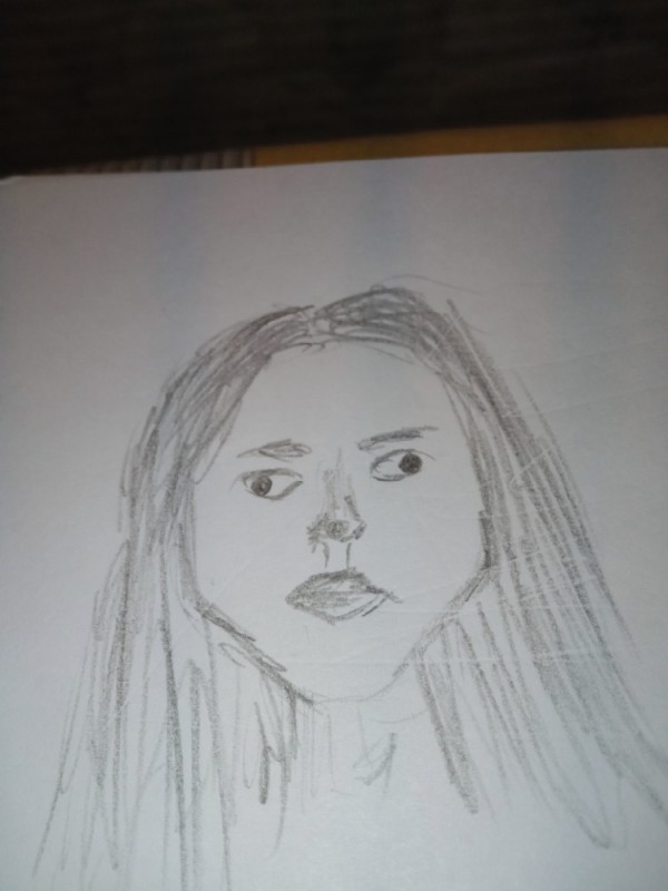 Создать мем: лицо карандашом, рисунки, карандашом портрет