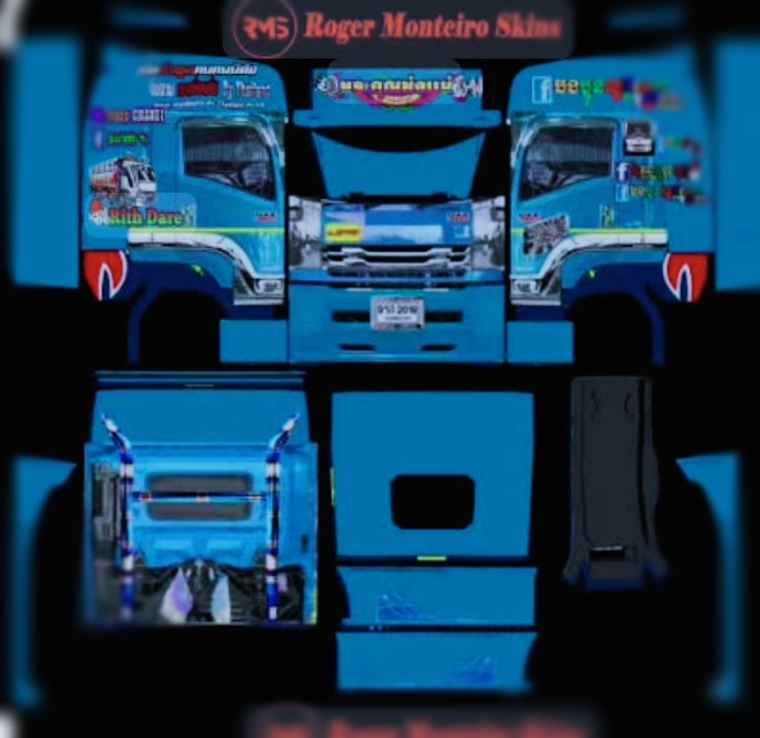 Создать мем: mod bussid truck, truck mod, ливрея грузовика