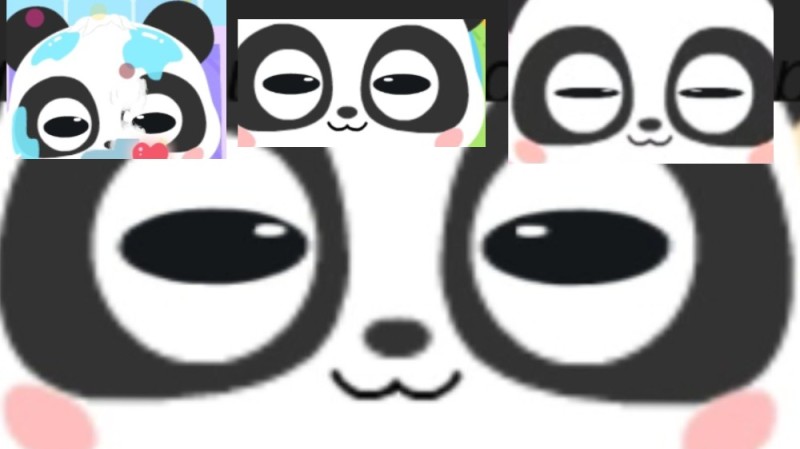 Create meme: panda by, cute panda, Panda 