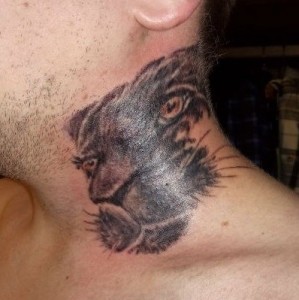 Create meme: tattoo bear, tattoo with owl, lion tattoo