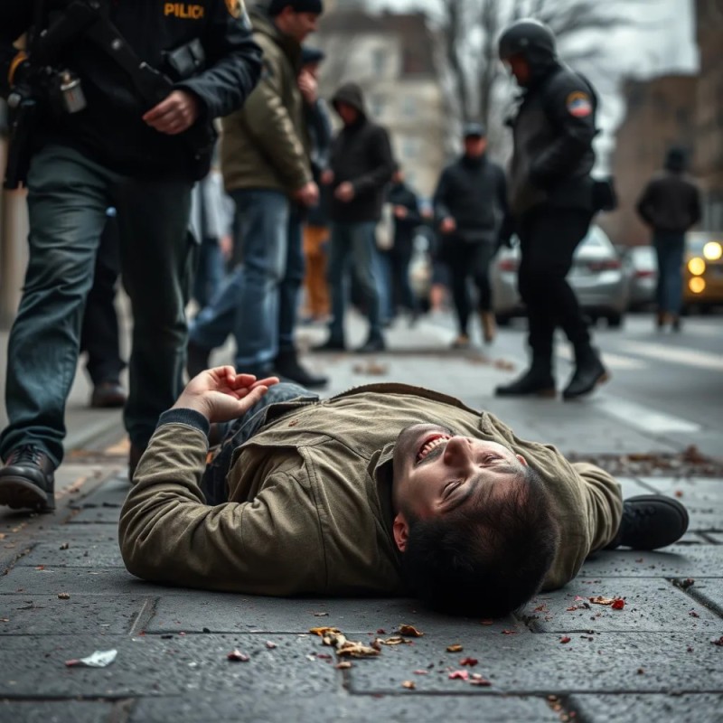 Создать мем: протест, a protest, полицию