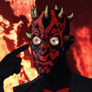 Создать мем: star wars darth maul, darth maul clone wars, darth