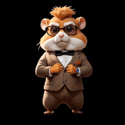 Create meme: cool hamster, hamster for kids, hamster 3d