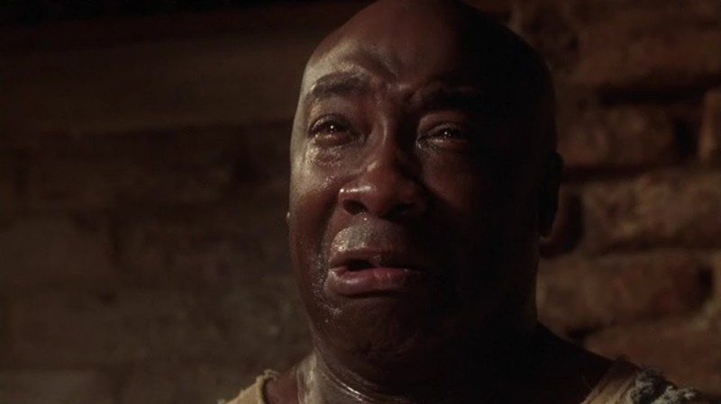 Create meme: John Coffey I'm tired boss, Coffey the Green Mile, I'm tired boss