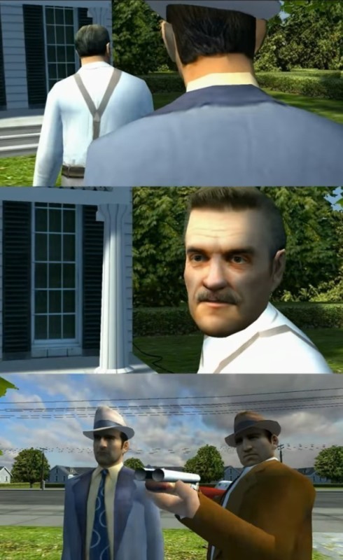 Create meme: Mafia 2 meme, Tommy Angelo in mafia 1, Mr. Angelo