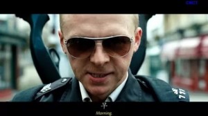 Create meme: simon pegg, kinda cool, fuzz