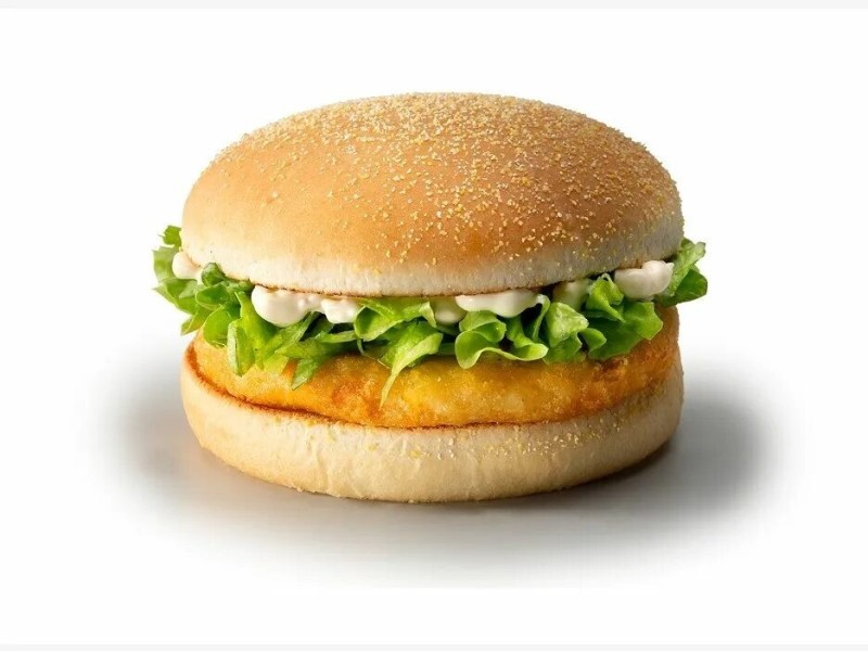 Create meme: a chickenburger at the KFS, chikenburger, chicken burger chicken