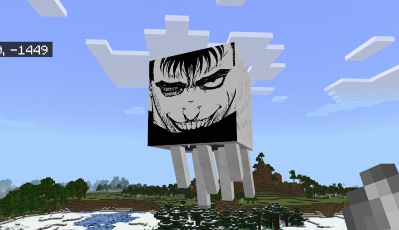 Create meme: minecraft building, minecraft gast, minecraft gasta