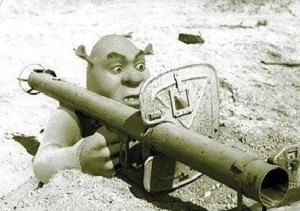 Create meme: Anti-tank hand grenade, panzerschreck funny, panzerschreck meme