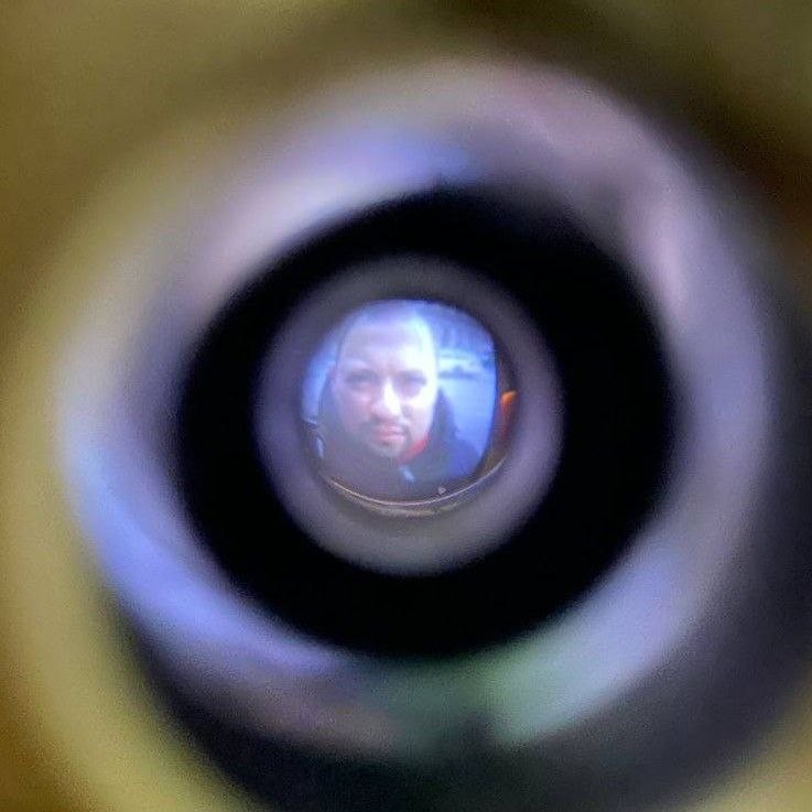 Create meme: people , peephole, camera 