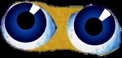 Create meme: clasky choupo klasky csupo, eyes , blue eyes 