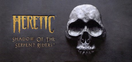 Create meme: heretic shadow of the serpent riders, heretic cover, skull