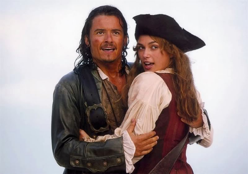 Create meme: Will Turner and Elizabeth Swann, elizabeth swann pirates of the caribbean, pirates of the caribbean by will turner