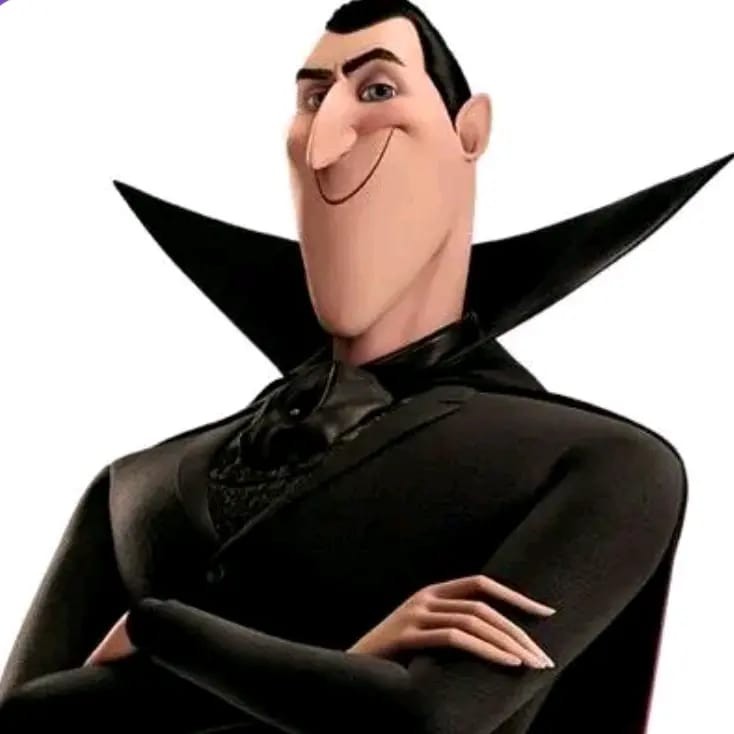 Create meme: Dracula from the cartoon, monsters on vacation count Dracula, dracula monsters on vacation