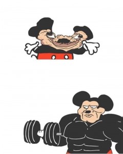 Create meme: memes, Mickey mouse, Mickey mouse Jock meme
