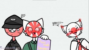 Создать мем: кантрихуманс няшки, countryhumans japan, countryhumans amino