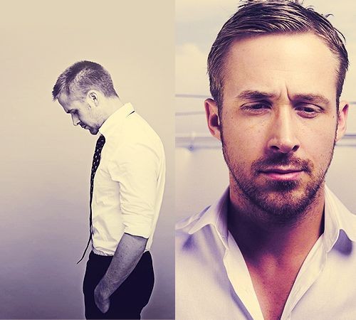 Create meme: Ryan Gosling haircut, Ryan Gosling with a beard, ryan gosling short haircut