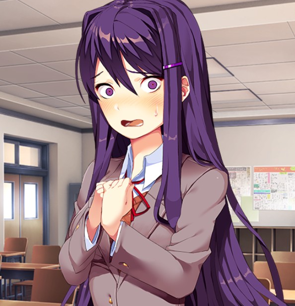 Create meme: doki doki literature club yuri, Yuri DLC, yuri ddlc