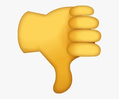 Create meme: smiley thumb, Emoji thumbs down, emoji finger