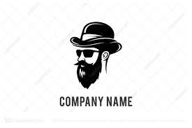 Create meme: a bearded man, beard logo