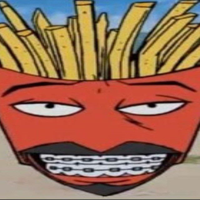 Создать мем: frylock, карл акватин хангер форс, акватин хангер форс фрай