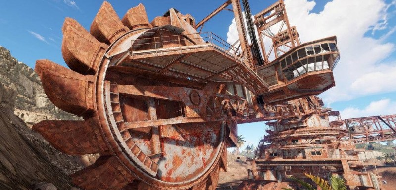 Создать мем: карьерный экскаватор rust, rust, rust гигантский экскаватор гайд