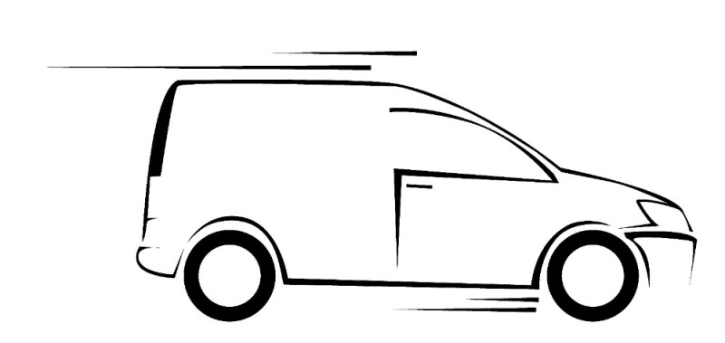 Create meme: van vector, Van drawing, minivan car