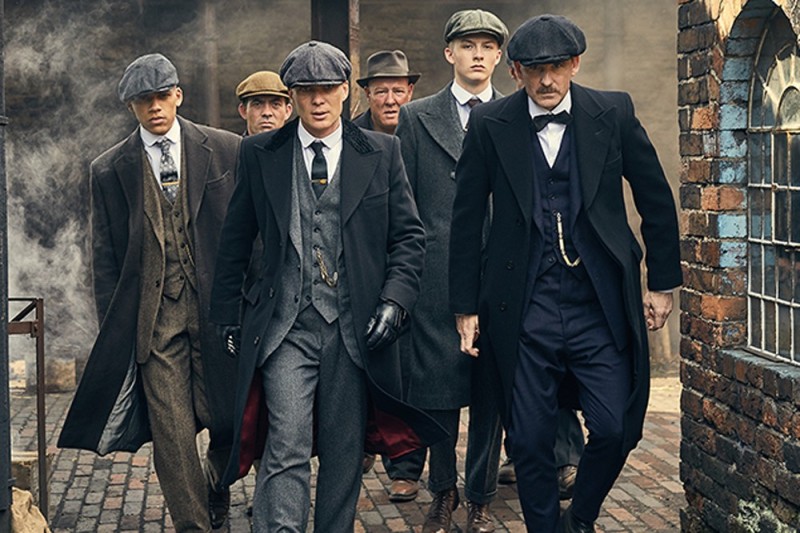 Create meme: shelby peaky blinders, TV series peaky blinders, sharp visors gang